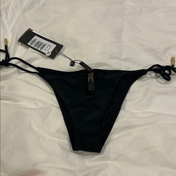 Vix solid tie side bikini Bottoms large - Picture 1 of 6